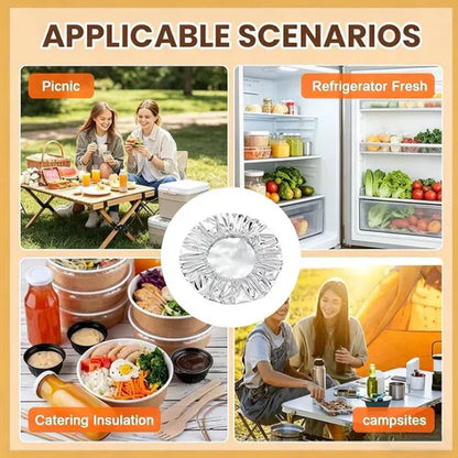 Reusable Aluminum Foil Food Cover